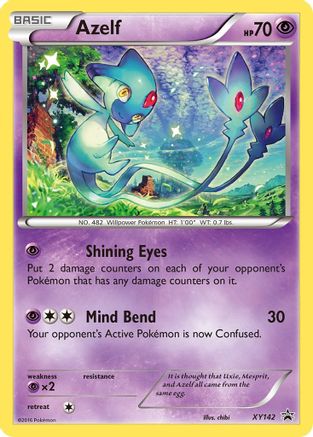 Azelf XY142/211 - Promo - Holofoil