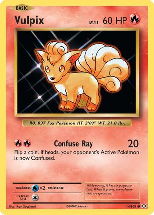 Vulpix 014/108/108 - Common