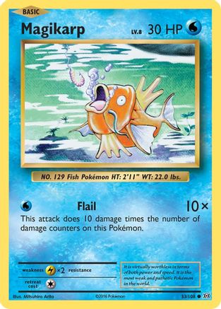 Magikarp 033/108/108 - Common
