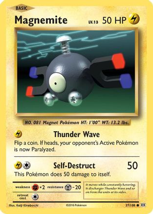 Magnemite 037/108/108 - Common