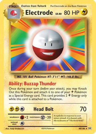 Electrode 040/108/108 - Rare