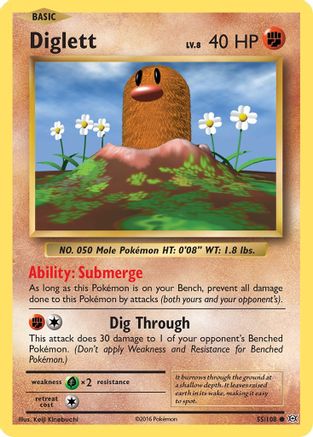 Diglett 055/108/108 - Common