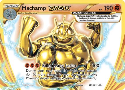Machamp BREAK 060/108/108 - Rare BREAK - Holofoil