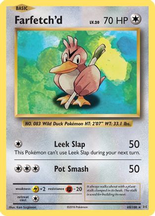 Farfetch'd 068/108/108 - Rare