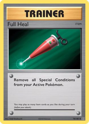 Full Heal 078/108/108 - Uncommon