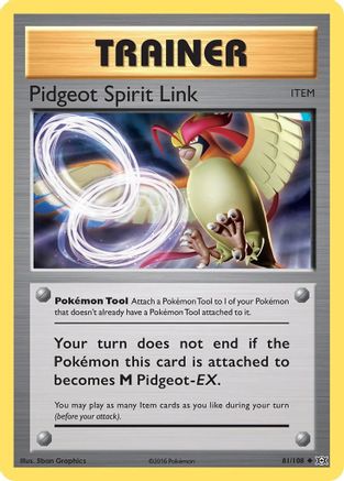 Pidgeot Spirit Link 081/108/108 - Uncommon