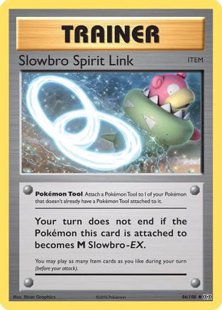 Slowbro Spirit Link 086/108/108 - Uncommon