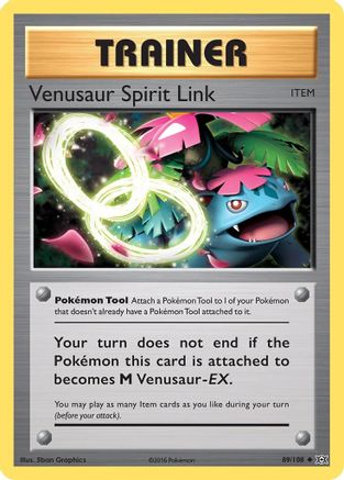 Venusaur Spirit Link 089/108/108 - Uncommon