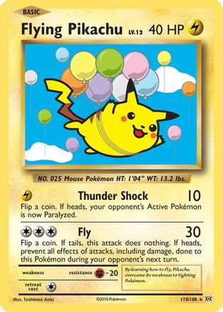 Flying Pikachu 110/108/108 - Secret Rare