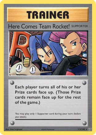 Here Comes Team Rocket! 113/108/108 - Secret Rare
