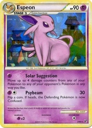Espeon 002/090 - Holo Rare - Holofoil