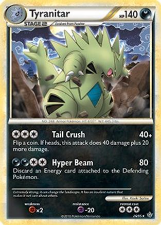 Tyranitar 026/095 - Holo Rare - Holofoil