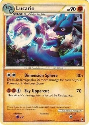 Lucario 014/095 - Holo Rare - Holofoil