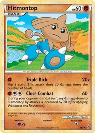 Hitmontop 008/095 - Rare