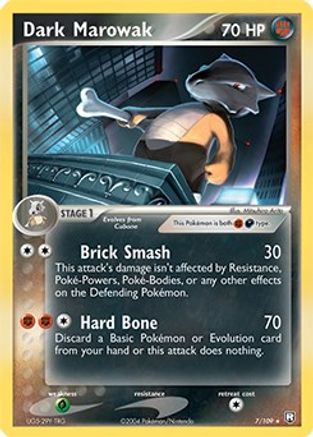 Dark Marowak 007/109 - Rare