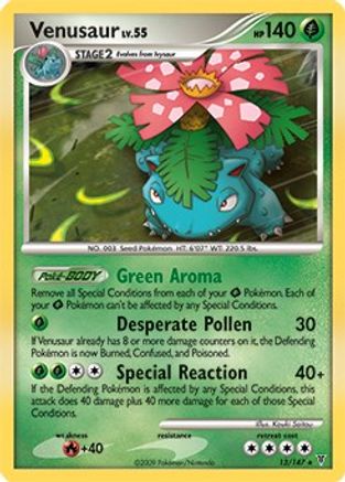 Venusaur (DPPt Supreme Victors) 013/147 - Rare
