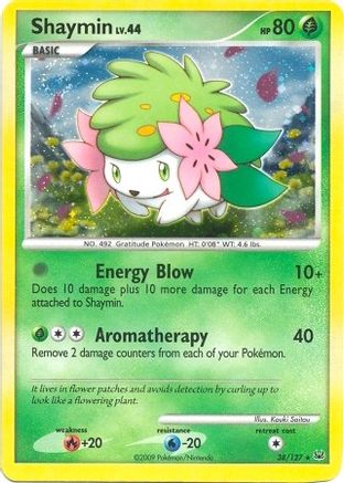 Shaymin 038/127 - Holo Rare - Holofoil