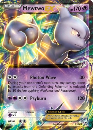 Mewtwo EX XY183/211 - Promo - Holofoil