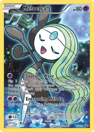 Meloetta XY120/211 - Promo - Holofoil