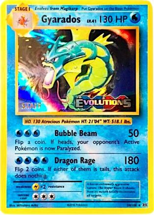 Gyarados 034/108 - Promo - Holofoil