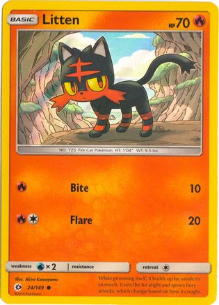 Litten 024/149 - Promo - Holofoil