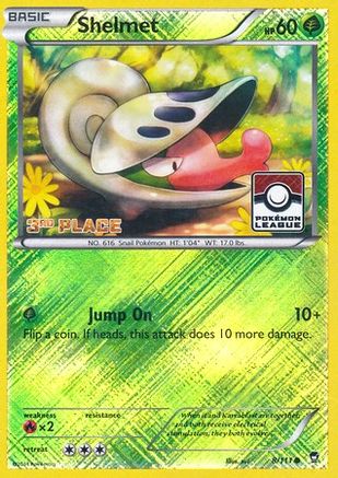 Shelmet 008/111 - Promo - Reverse Holofoil
