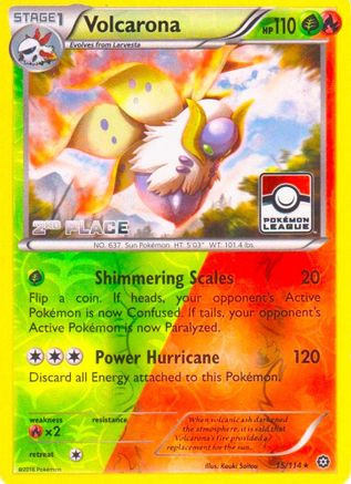 Volcarona 015/114 - Promo - Reverse Holofoil