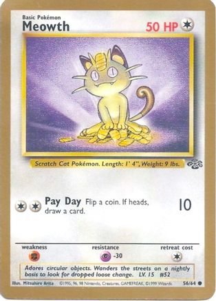 Meowth 056/64 - Promo