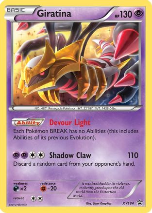 Giratina XY184/211 - Promo - Holofoil
