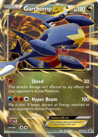 Garchomp EX XY167/211 - Promo - Holofoil