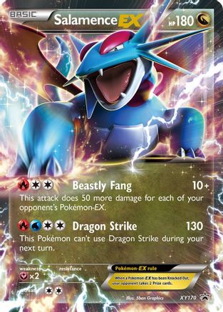 Salamence EX XY170/211 - Promo - Holofoil
