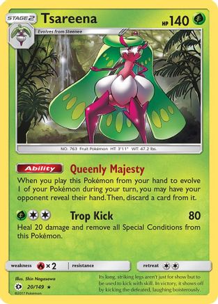 Tsareena 020/149/149 - Holo Rare - Holofoil