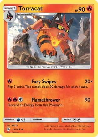Torracat 025/149/149 - Uncommon
