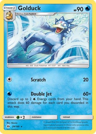 Golduck 029/149/149 - Rare