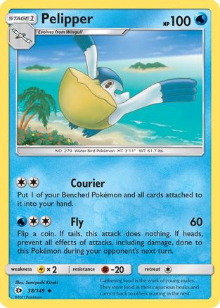 Pelipper 038/149/149 - Uncommon