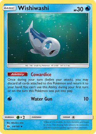Wishiwashi 044/149/149 - Uncommon