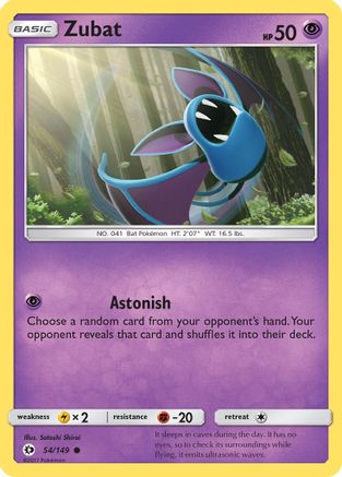 Zubat 054/149/149 - Common