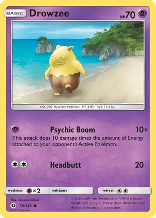 Drowzee 059/149/149 - Common