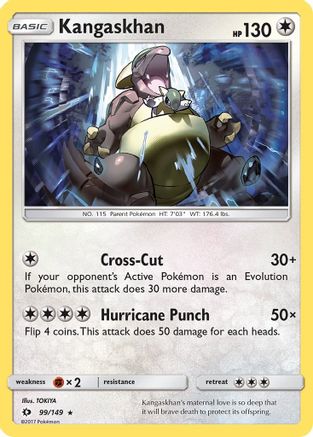 Kangaskhan 099/149/149 - Holo Rare - Holofoil