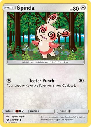 Spinda 102/149/149 - Uncommon