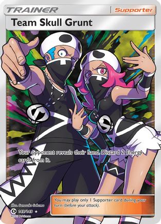 Team Skull Grunt (Full Art) 149/149/149 - Ultra Rare - Holofoil