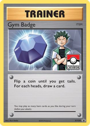 Gym Badge (Brock) XY203/211 - Promo - Holofoil