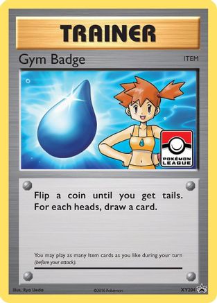 Gym Badge (Misty) XY204/211 - Promo - Holofoil