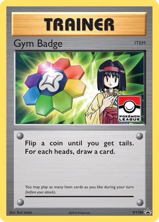 Gym Badge (Erika) XY206/211 - Promo - Holofoil