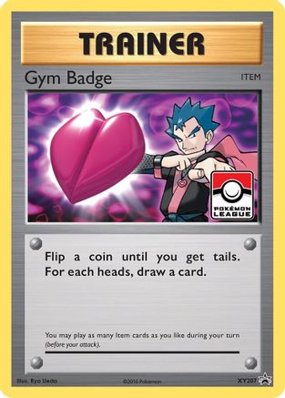 Gym Badge (Koga) XY207/211 - Promo - Holofoil