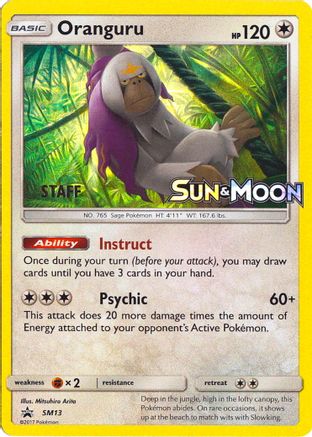 Oranguru SM13 - Promo - Holofoil