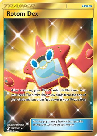 Rotom Dex (Secret) 159/149/149 - Secret Rare - Holofoil