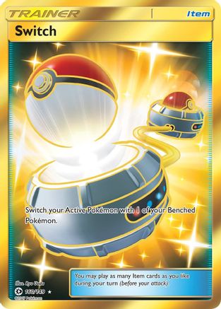 Switch (Secret) 160/149/149 - Secret Rare - Holofoil
