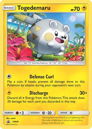 Togedemaru SM09/248 - Promo - Holofoil