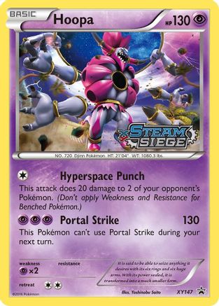 Hoopa (XY Steam Siege Prerelease) XY147/211 - Promo - Holofoil